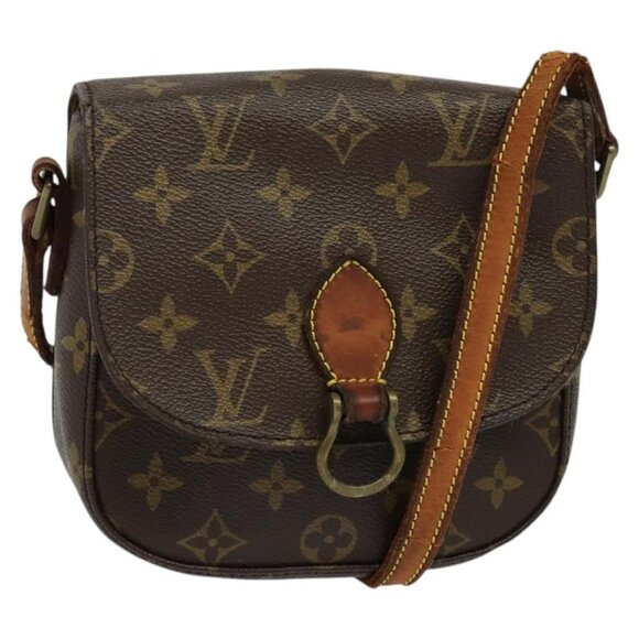 Louis Vuitton Handbags - LOUIS VUITTON Monogram Saint Cloud PM Shoulder Bag M51244 LV Auth 140997